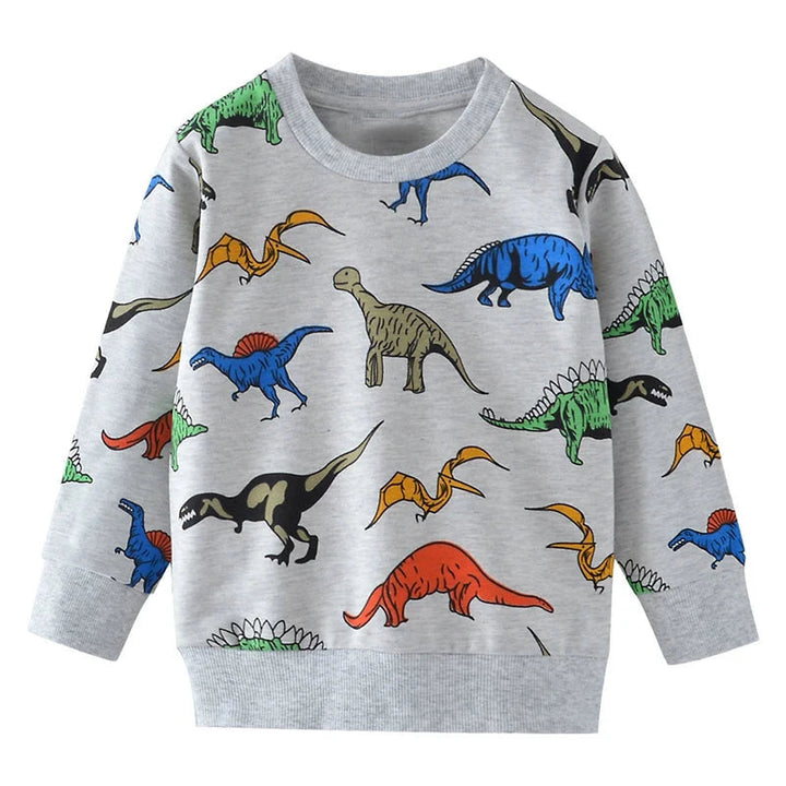 Dames Sweater Geweldige Print Katoen Comfortabel Stijlvol 5
