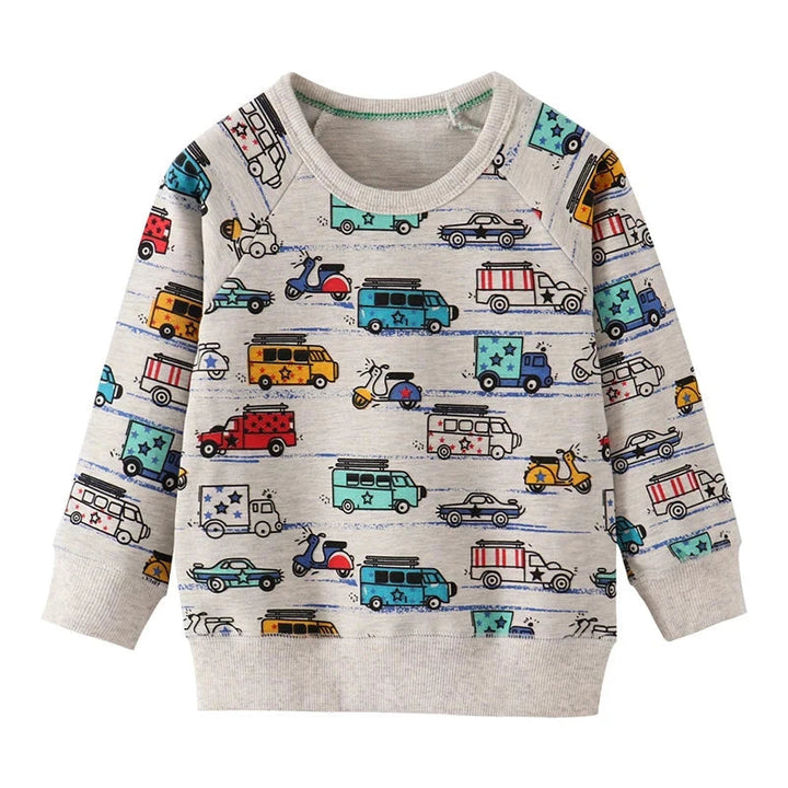 Dames Sweater Geweldige Print Katoen Comfortabel Stijlvol 6
