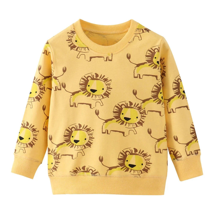 Dames Sweater Geweldige Print Katoen Comfortabel Stijlvol 7