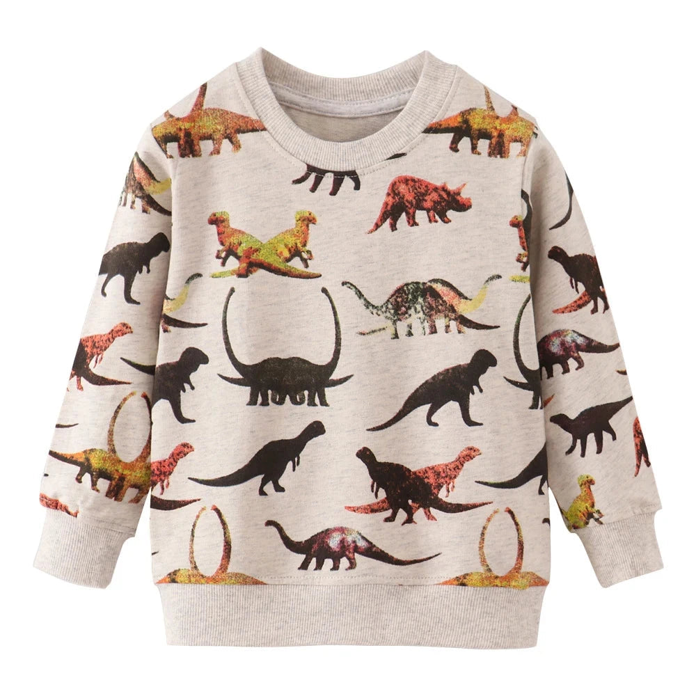 Dames Sweater Geweldige Print Katoen Comfortabel Stijlvol 9
