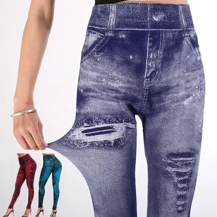 DenimFlex | Chic Comfortable High-Waisted Women's Jeggings 8