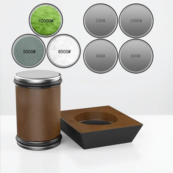 DiamondEdge | Elegant Precision Rolling Knife Sharpener Set 4