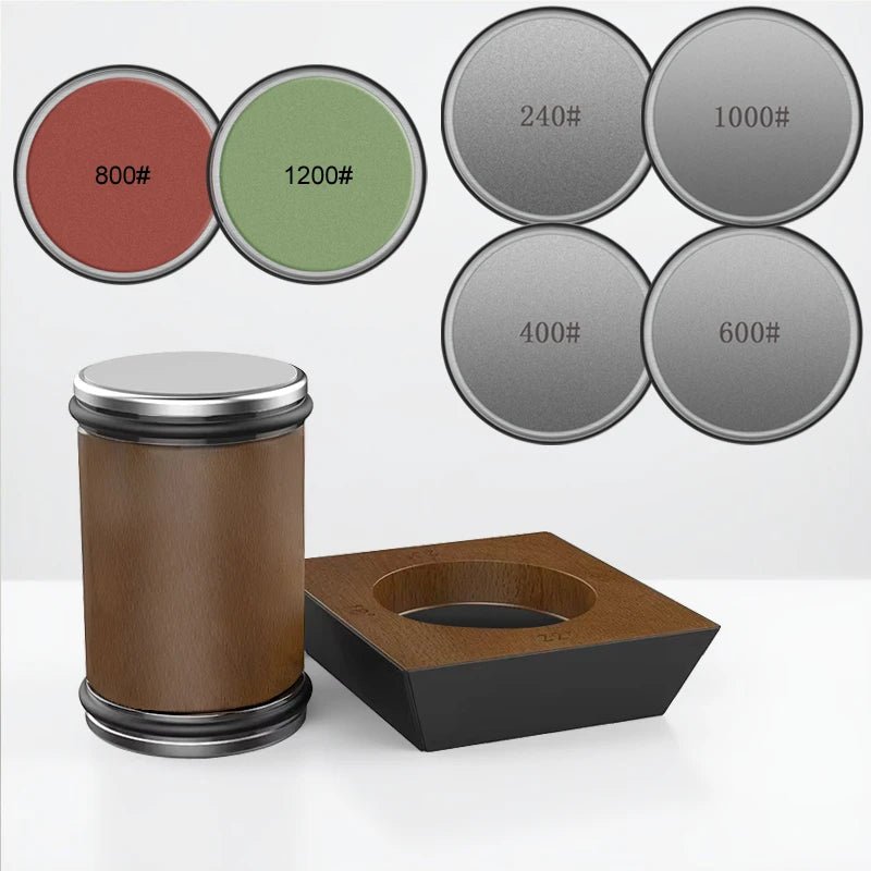 DiamondEdge | Elegant Precision Rolling Knife Sharpener Set 6