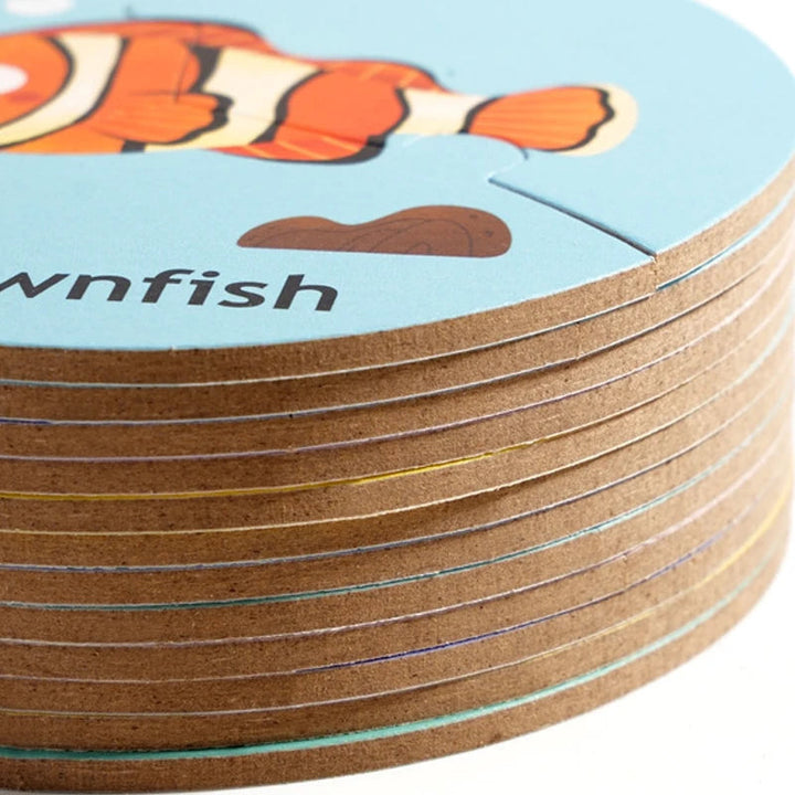 Dierenpuzzel voor Kinderen – 3-delige Houten Puzzel voor Creativiteit en Logisch Denken – Veilig en Duurzaam, 15x15x4,5 cm 5