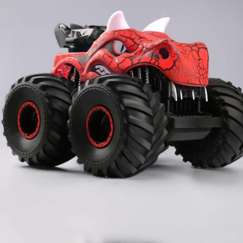 DinoBlaze – RC Monster Truck with LED Lights & Smoke Effect 1