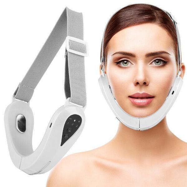 Double Chin Massager - Electric V-Face Shaping Massage Face Lifting Slim Double Chin Removal Machine 0