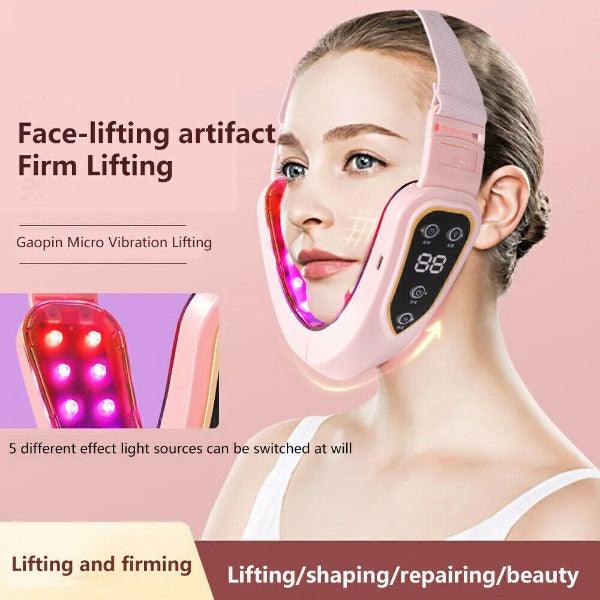 Double Chin Massager - Electric V-Face Shaping Massage Face Lifting Slim Double Chin Removal Machine 2