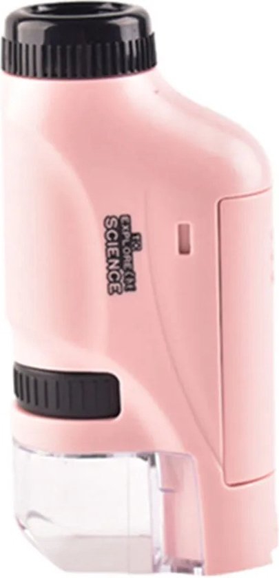 Draagbare Microscoop voor Kinderen 60x-120x LED Verlichting Compact en Kindvriendelijk 3