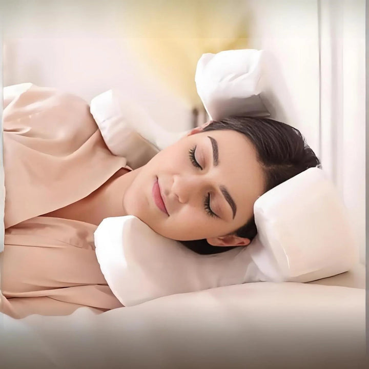 DreamAlign – Ergonomic Memory Foam Pillow for Side Sleepers 5