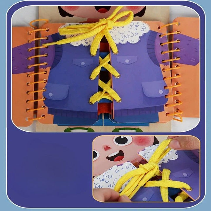 DressyBoard™ – Montessori Dressing Board for Children - BusyBoard 3