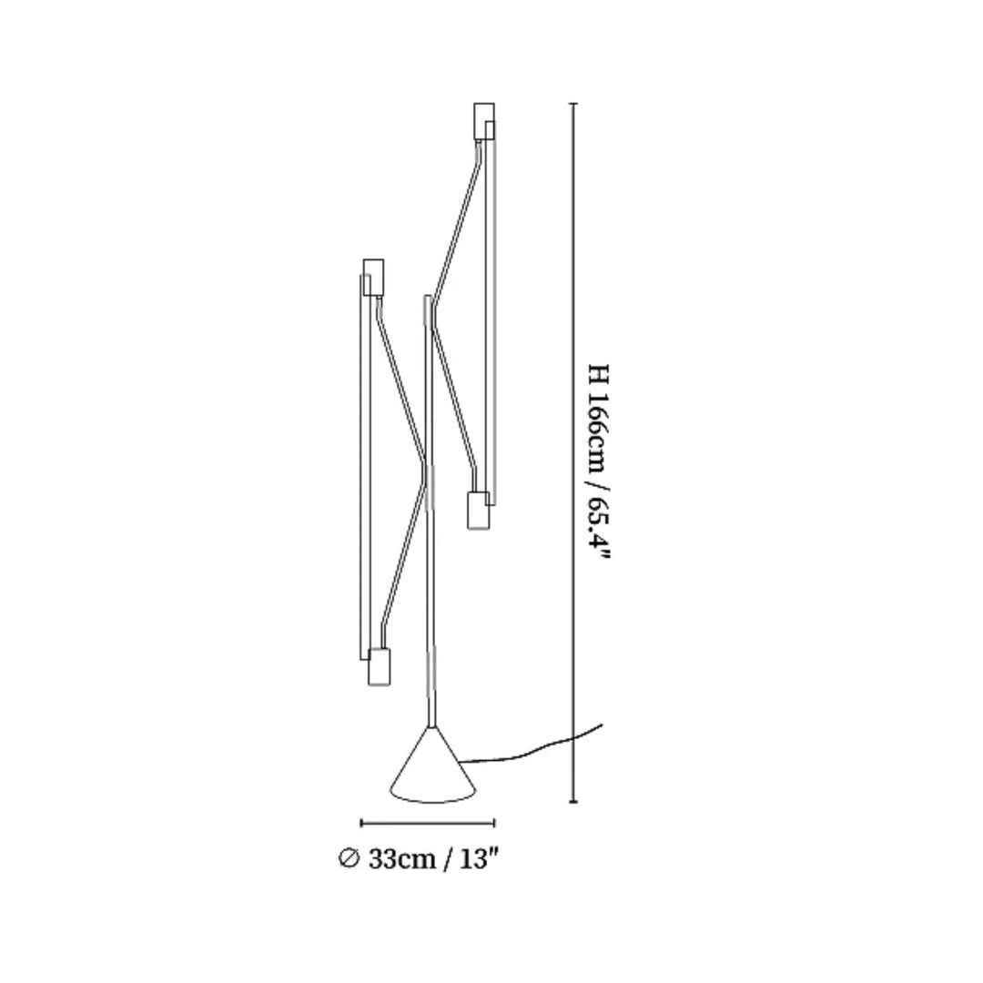 Duo Linear Floor Lamp 2