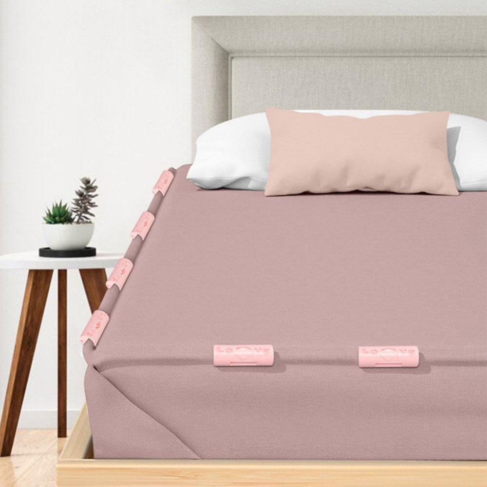 Durable Bed Sheet Clips | Set of 6 Fitted Sheet Holders for Secure Bedding 1