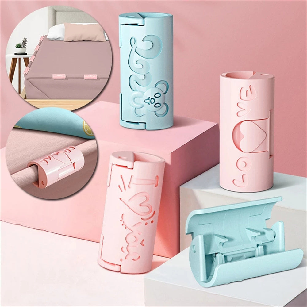 Durable Bed Sheet Clips | Set of 6 Fitted Sheet Holders for Secure Bedding 3