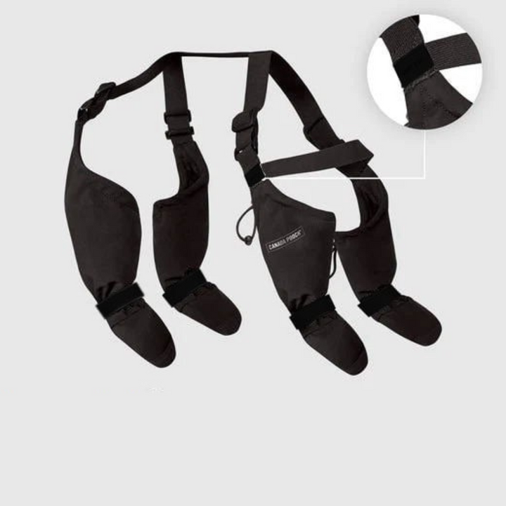 Durable Dog Boots for All Weather Protection – Waterproof Dog Shoes for Snow, Hiking, and Walking 1