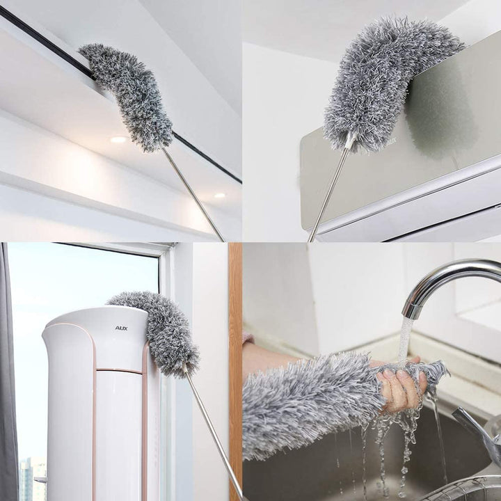 DustGlide | Versatile Adjustable Extendable Feather Duster for Easy Cleaning 5