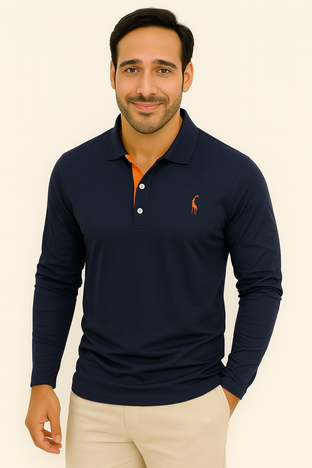 Eckehard | Classic Long Sleeve Polo Shirt 1