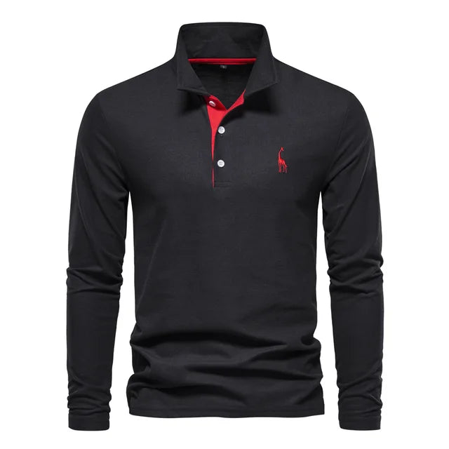 Eckehard | Classic Long Sleeve Polo Shirt 3