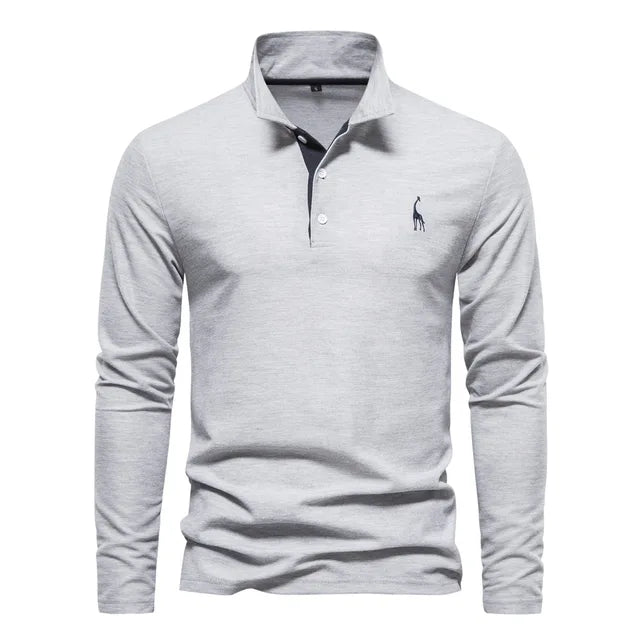 Eckehard | Classic Long Sleeve Polo Shirt 7
