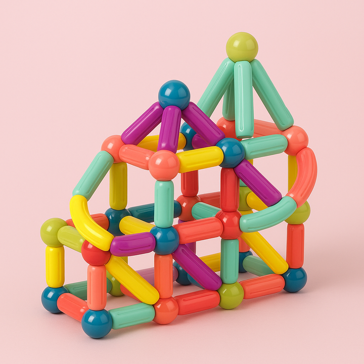 Educatief Speelgoed Magnetische Sticks voor Creatieve Ontwikkeling – Veilig en Duurzaam Speelgoed voor Kinderen vanaf 2 Jaar 1