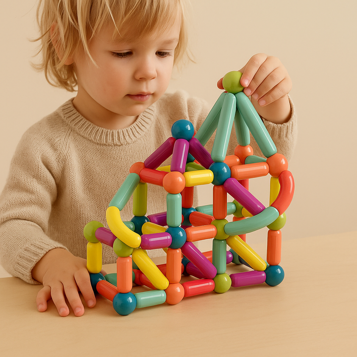 Educatief Speelgoed Magnetische Sticks voor Creatieve Ontwikkeling – Veilig en Duurzaam Speelgoed voor Kinderen vanaf 2 Jaar 3