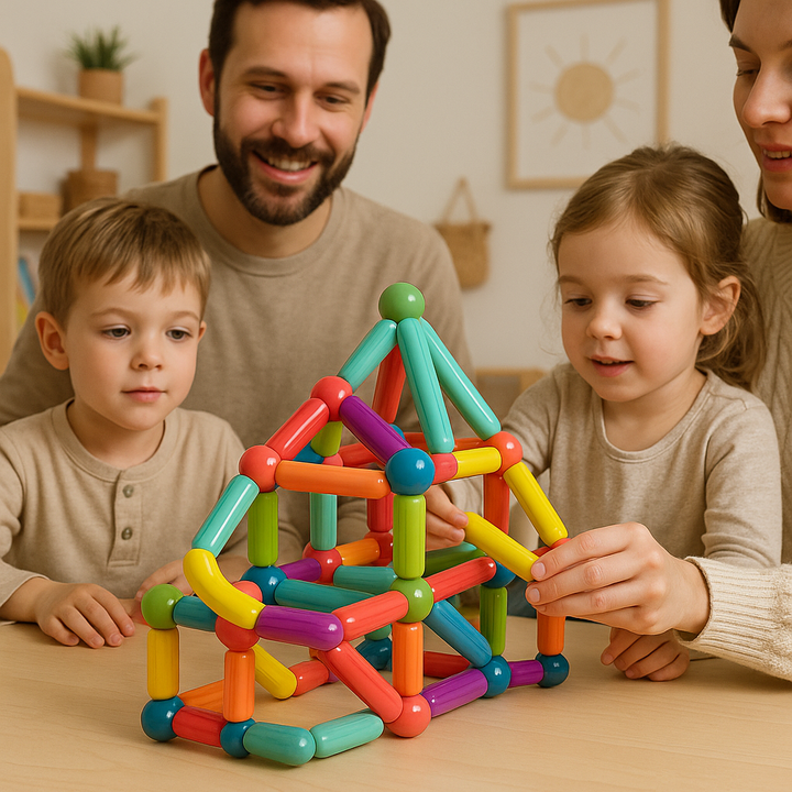 Educatief Speelgoed Magnetische Sticks voor Creatieve Ontwikkeling – Veilig en Duurzaam Speelgoed voor Kinderen vanaf 2 Jaar 5