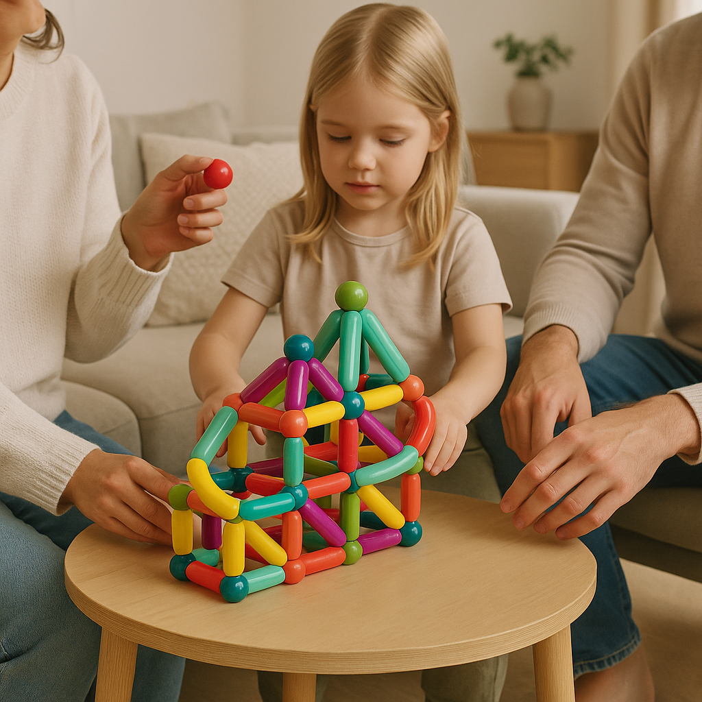 Educatief Speelgoed Magnetische Sticks voor Creatieve Ontwikkeling – Veilig en Duurzaam Speelgoed voor Kinderen vanaf 2 Jaar 6