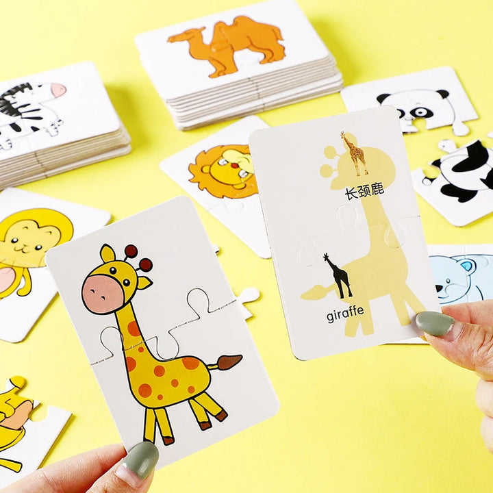 Educatief Speelgoed Puzzel voor Kinderen 3 Jaar Karton Kleurherkenning en Creativiteit 5