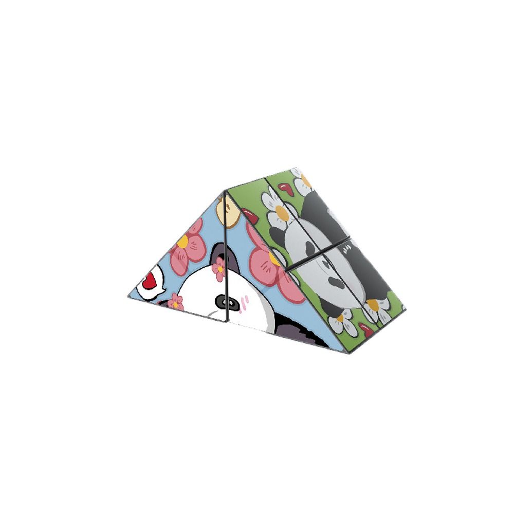 Educatieve Puzzelkubus Panda Voor Kinderen en Volwassenen Hoogwaardig ABS Plastic 10