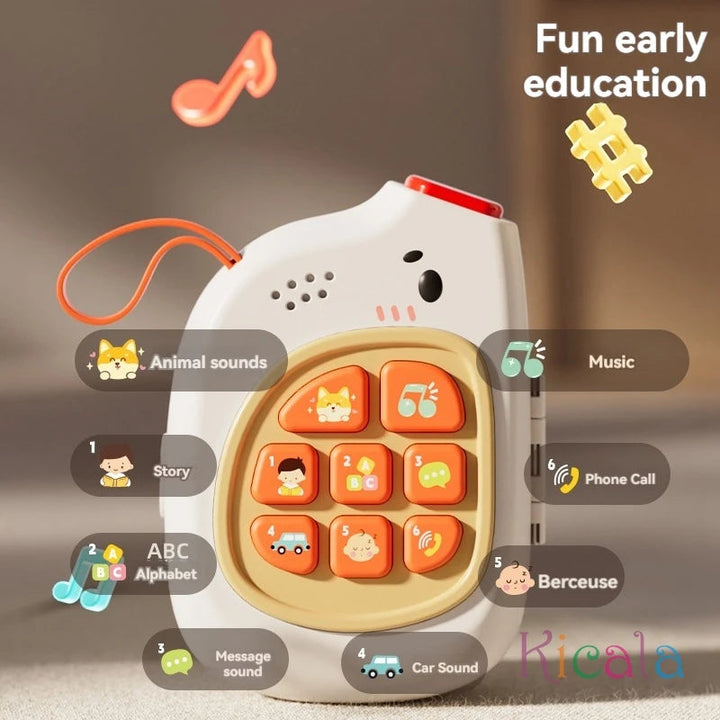 Educational Sensoric Toy Briefcase for Kids - Portable Learning Toy for 1 & 2 Year Olds 2
