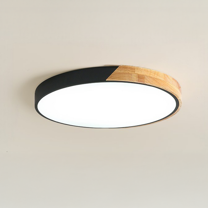 Elaris | Elegant Scandinavian-Style Wooden Ceiling Lamp for Modern Homes 5