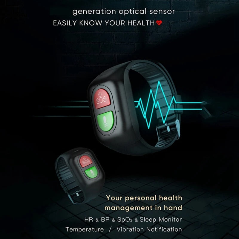 ElderStone | Reliable 4G Smart GPS Senior Safety Watch Device 3