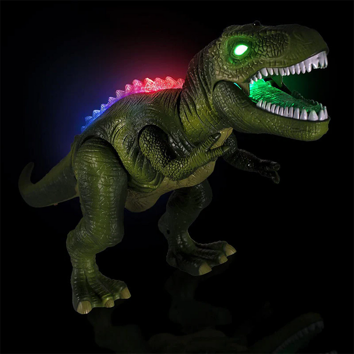 Electric Remote Control Dinosaur – Realistic Walking, Roaring Dino Toy with LED Lights 4