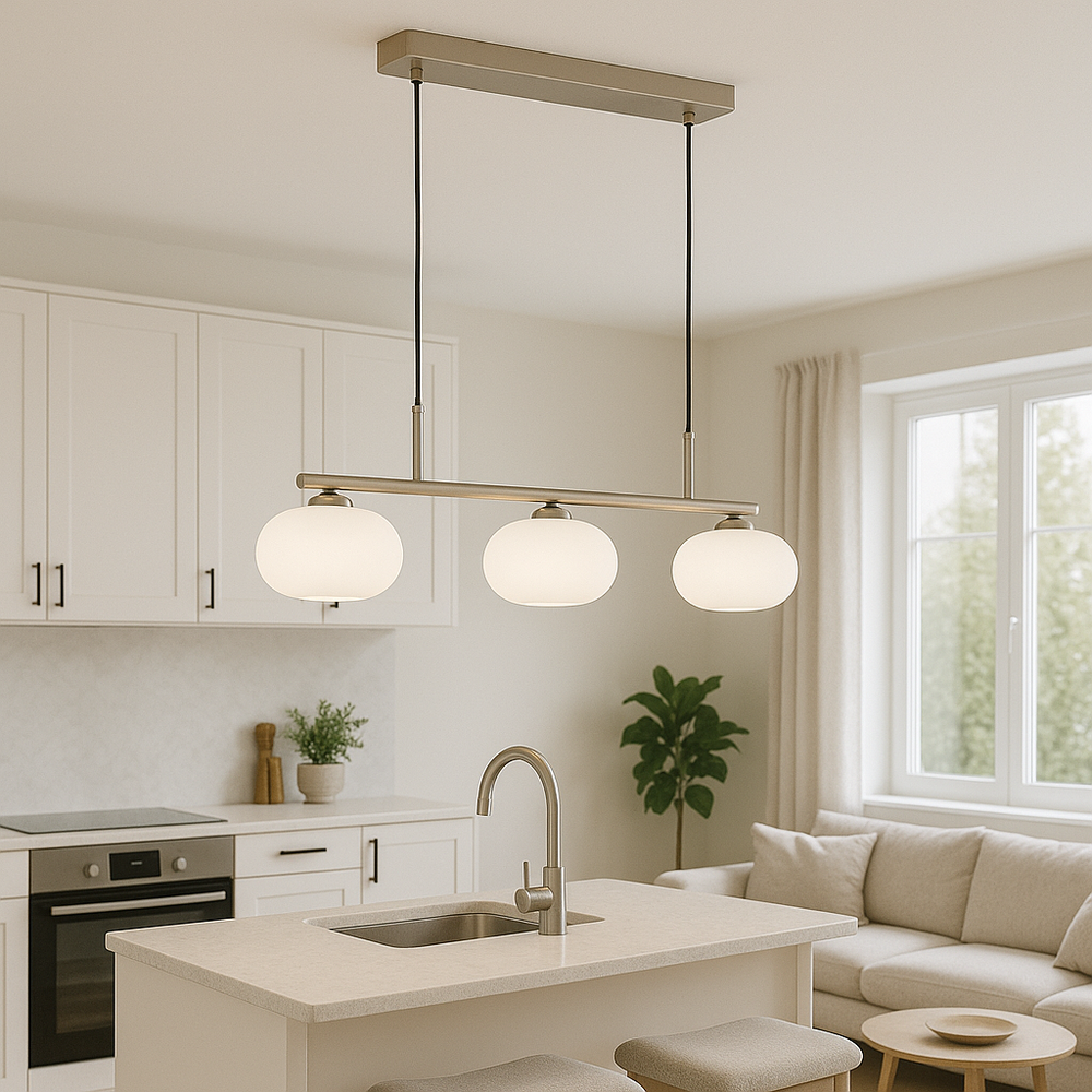 Elyra | 3-Head Modern Bauhaus Pendant Lamp for Dining Areas 1