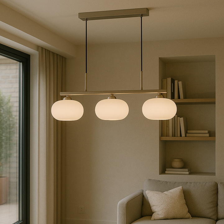 Elyra | 3-Head Modern Bauhaus Pendant Lamp for Dining Areas 2