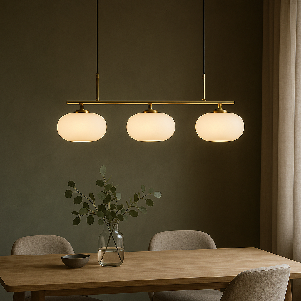 Elyra | 3-Head Modern Bauhaus Pendant Lamp for Dining Areas 6