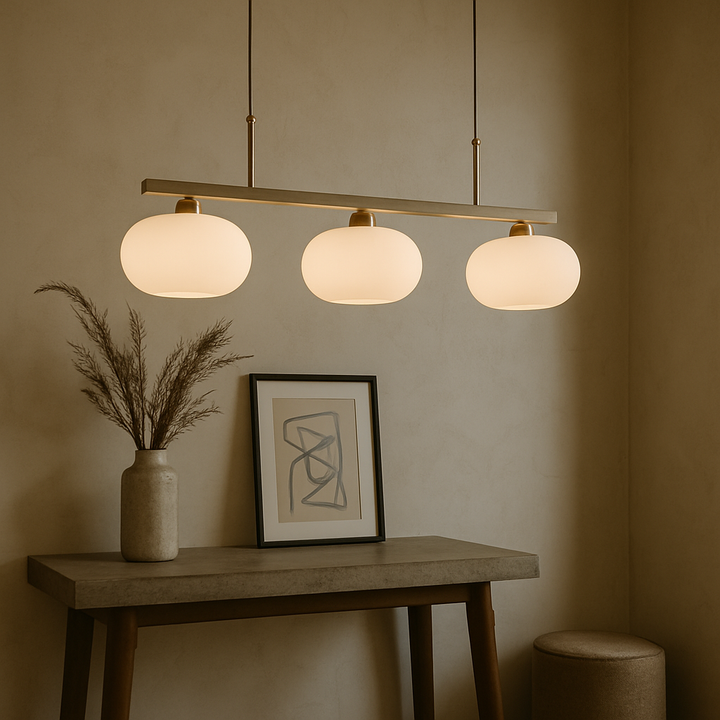 Elyra | 3-Head Modern Bauhaus Pendant Lamp for Dining Areas 8