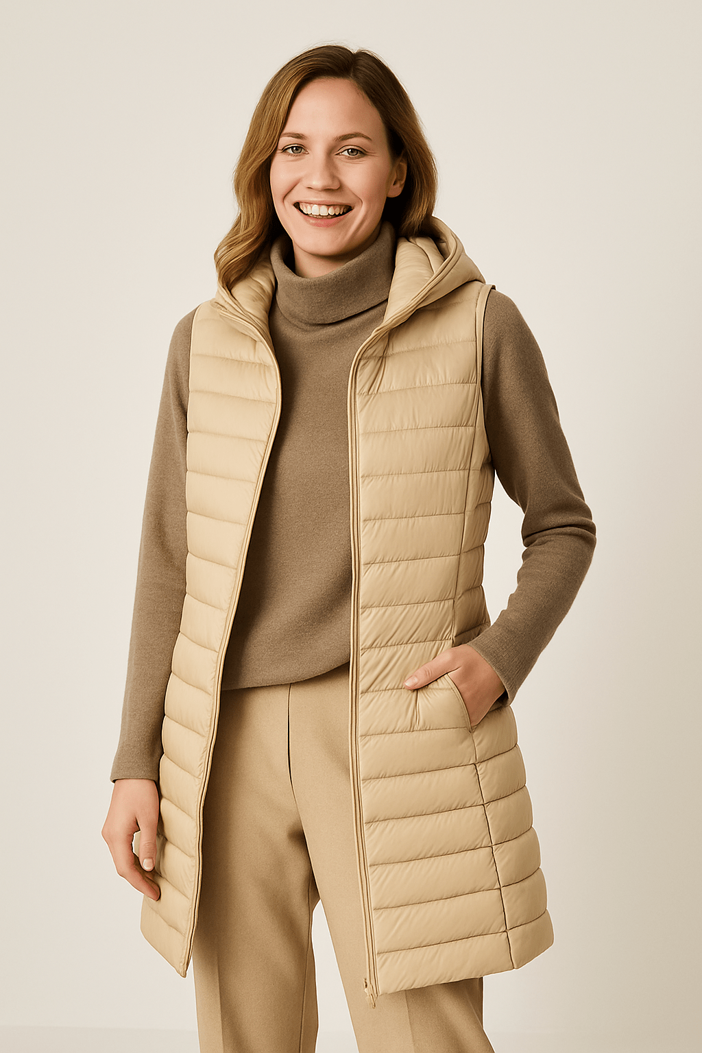 Emalie | Stylish Women's Quilted Winter Coat with Cozy Hood 1