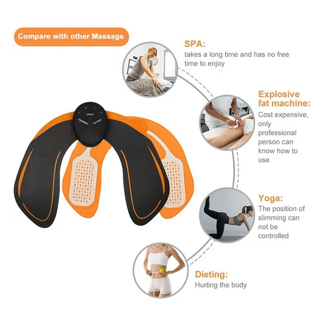 Ems Hip Trainer - Butt Lift Stimulator Butt Trainer Gluteus Buttock Bum Push Up Massager Toner 2