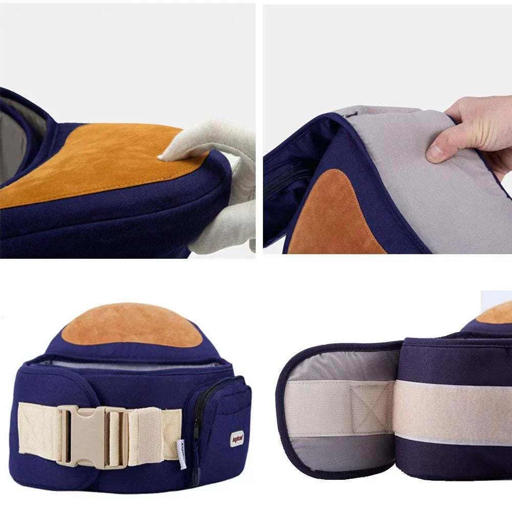 Ergonomic Baby Carrier Lightweight Cotton Comfortable for Toddlers 4
