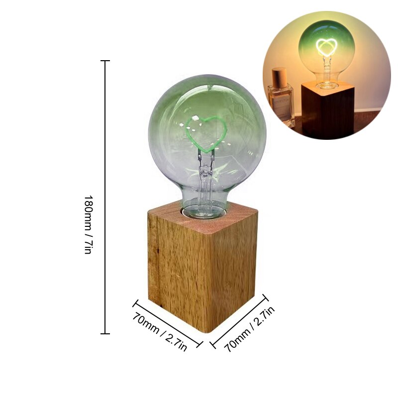 Eternity Love Heart | LED Atmosphere Lamp with Soft Glow – Perfect for Romantic Ambiance 0