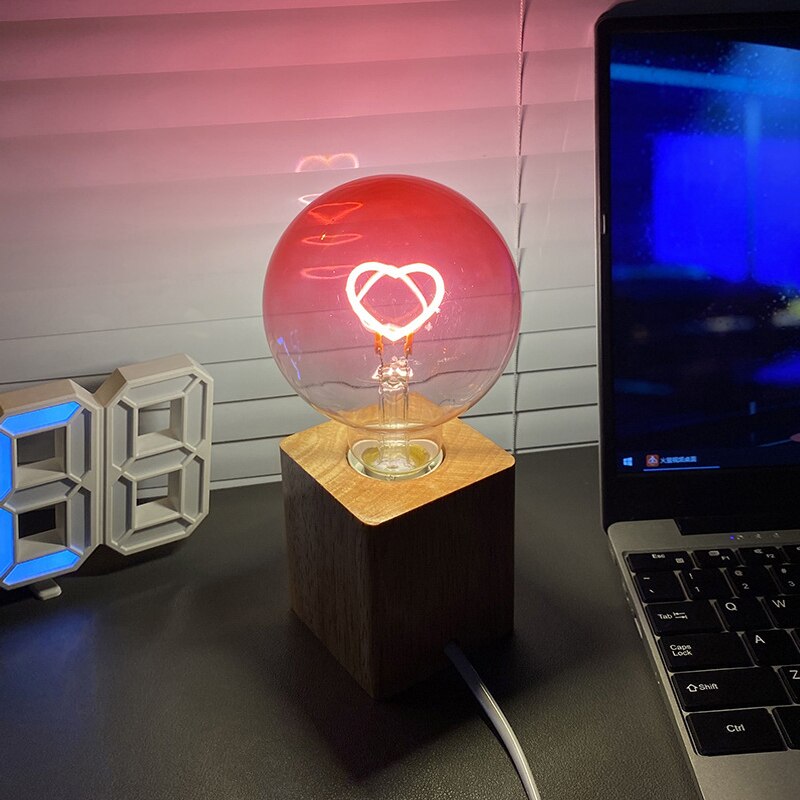 Eternity Love Heart | LED Atmosphere Lamp with Soft Glow – Perfect for Romantic Ambiance 5