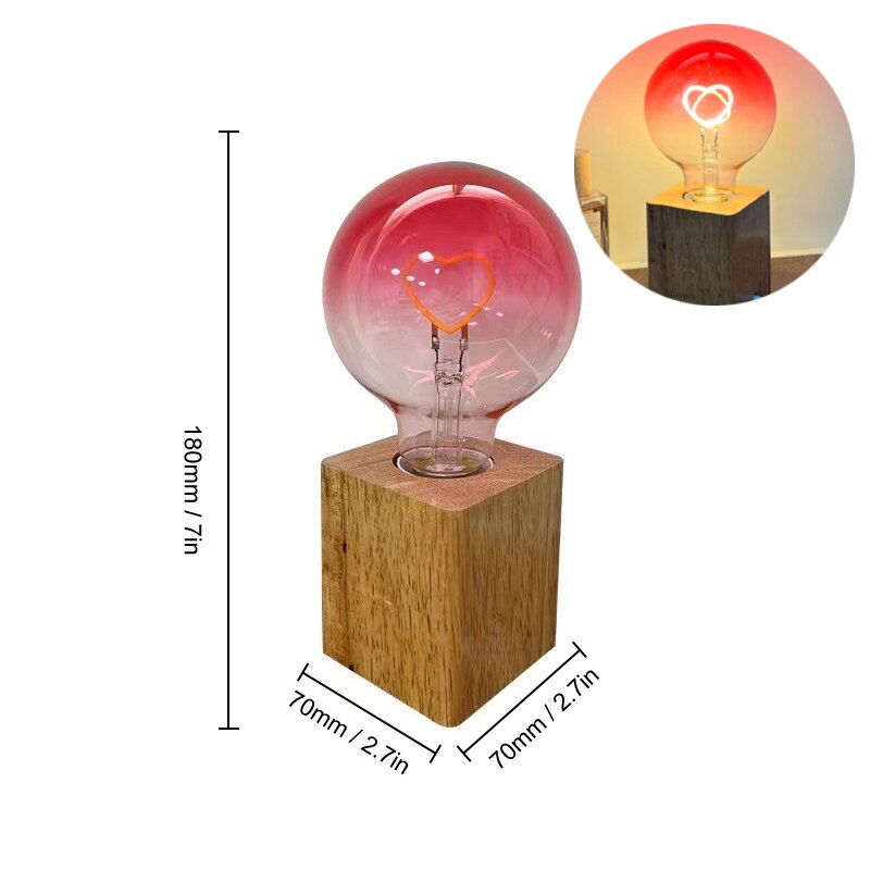Eternity Love Heart | LED Atmosphere Lamp with Soft Glow – Perfect for Romantic Ambiance 6