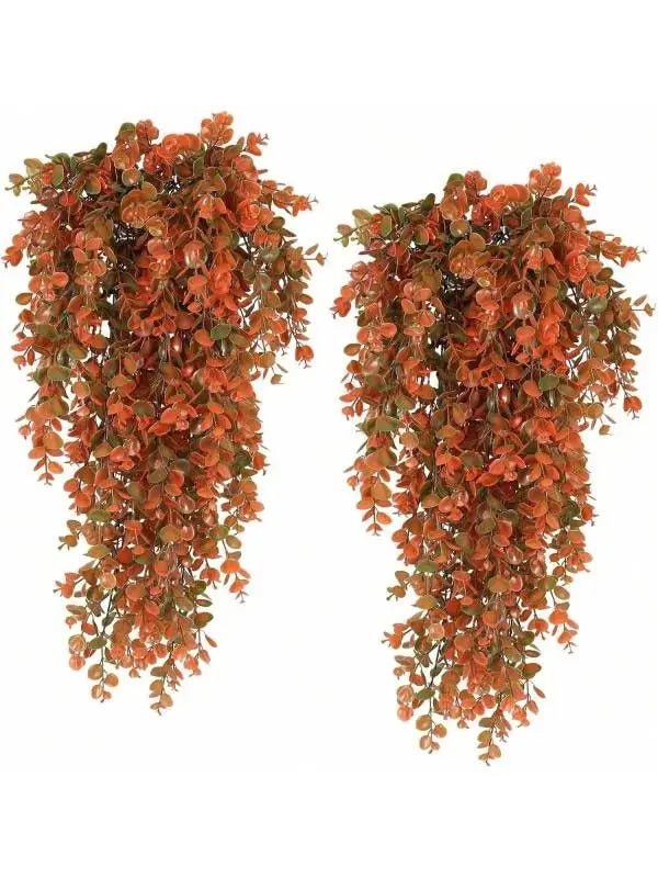 Eucalipto | Lush UV-Resistant Artificial Hanging Greenery Decor 6