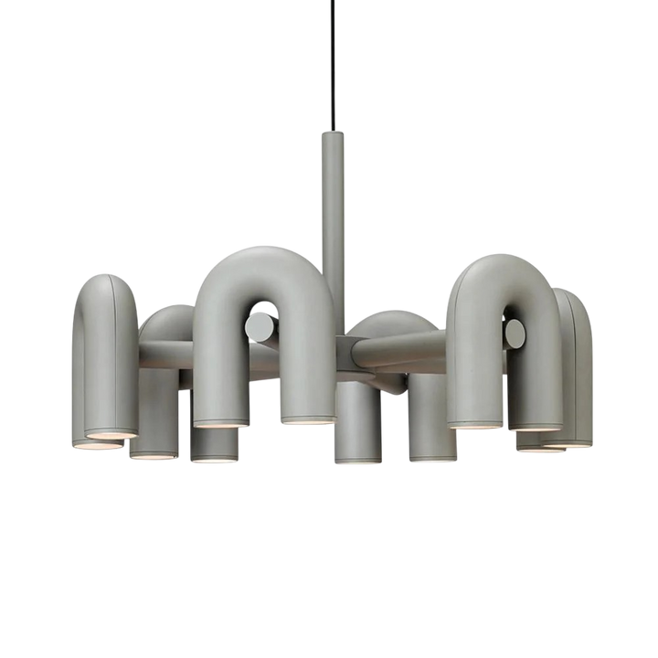Evania | Modern Bauhaus Chandelier with Artistic Appeal 0