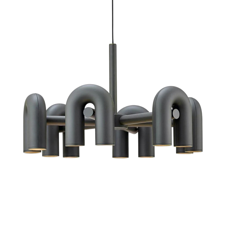 Evania | Modern Bauhaus Chandelier with Artistic Appeal 5