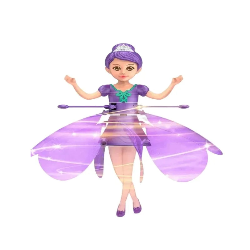 FLYING DOLL WITH LIGHT - DANCE SIMULATION & GESTURE CONTROL - MAGICAL FLYING TOY FOR KIDS 0