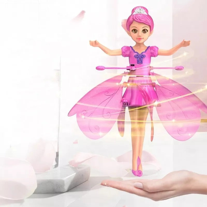 FLYING DOLL WITH LIGHT - DANCE SIMULATION & GESTURE CONTROL - MAGICAL FLYING TOY FOR KIDS 7