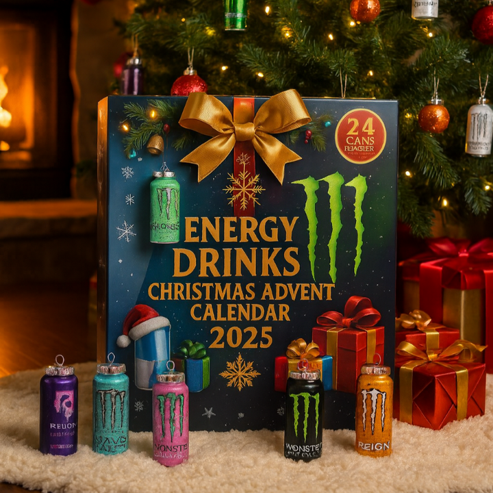 FestiveAura | Unique Limited Edition Advent Calendar for Energy Drink Lovers 0