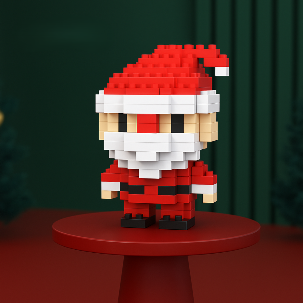 FestiveBlocks | Creative Mini Building Toys Set for Holiday Family Fun 0