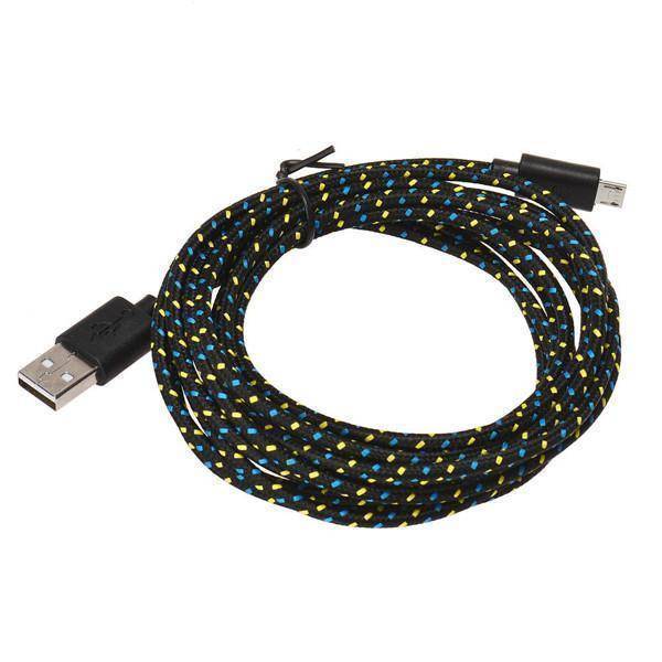 FiberLink | Durable Tangle-Free 10 Ft Braided Lightning Cable 0